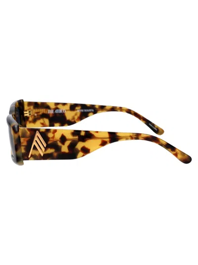 Attico Logo Full-frame Sunglasses In Blue