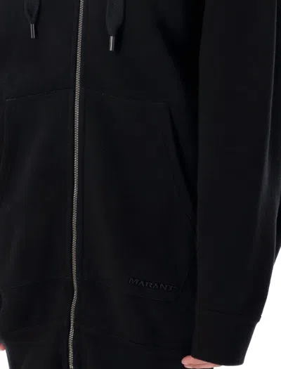 Isabel Marant Étoile Ezia Oversized Hoodie In Black