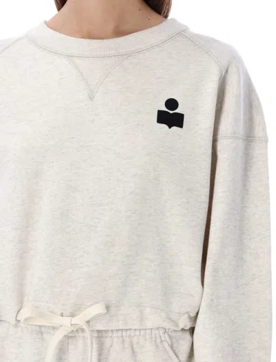 Isabel Marant Étoile Sweatshirt Isabel Marant Etoile Woman Color Beige In White