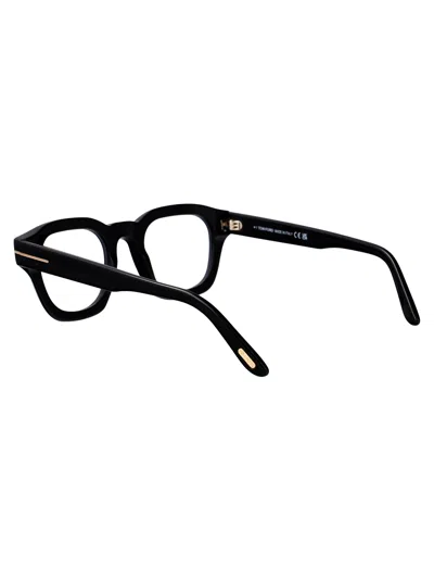 Tom Ford Nero Lucido Acetate Glasses In Black