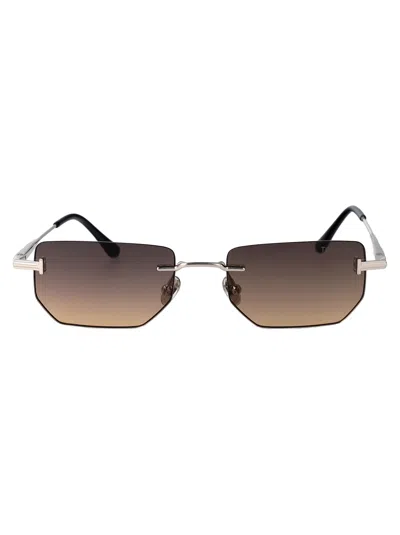Tom Ford Ethan-02 Sunglasses In Brown