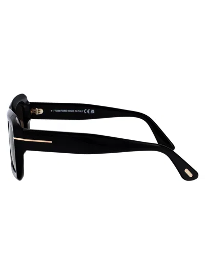 Tom Ford Leila-02 Sunglasses In Black