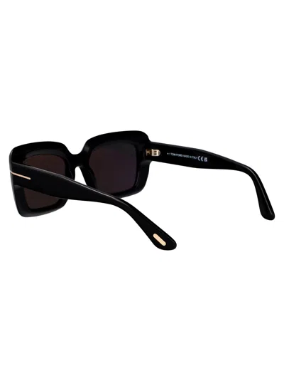 Tom Ford Leila-02 Sunglasses In Black