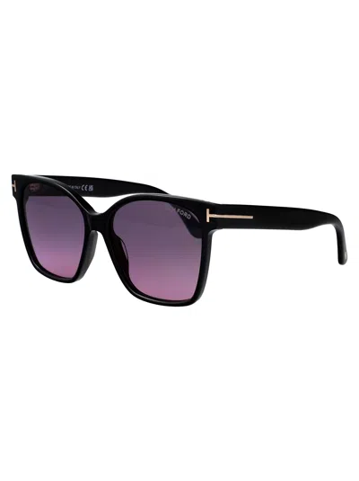 Tom Ford Iris-02 Sunglasses In Blue