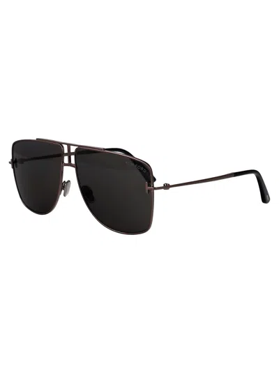 Tom Ford Eliott-02 Sunglasses In Black