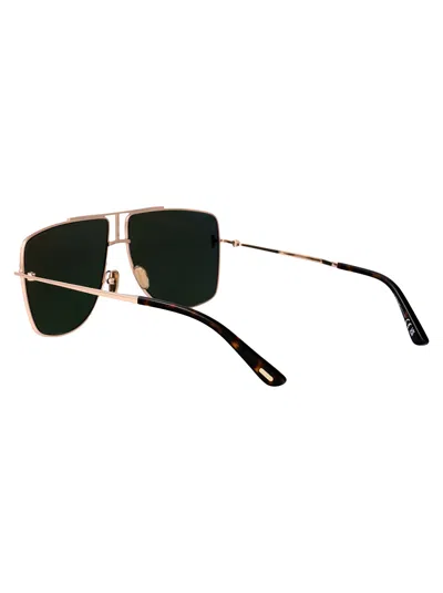 Tom Ford Eliott-02 Sunglasses In Green