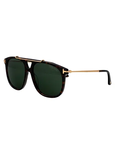Tom Ford Sam-02 Sunglasses In Green