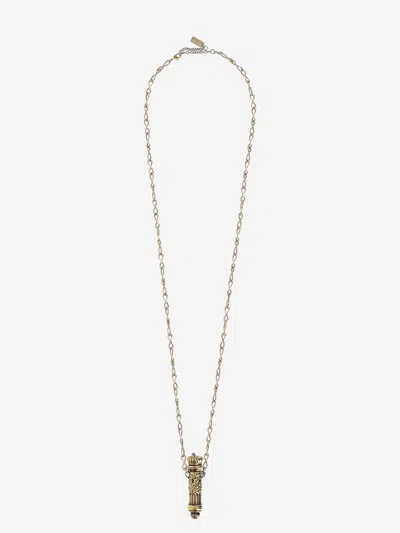 Chloé Bottle-pendant Necklace In Gold