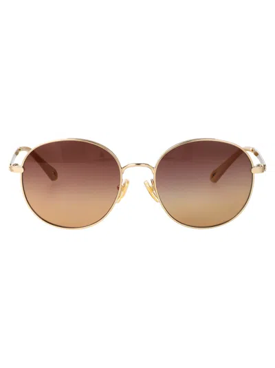 Chloé Chloe Geometrical Sunglasses Ch0325 S 004 In Multi