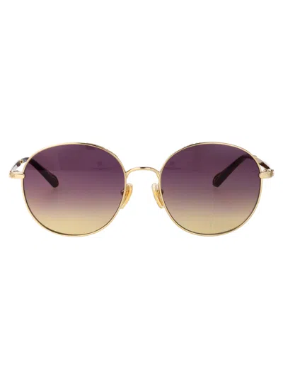 Chloé Chloe Geometrical Sunglasses Ch0325 S 001 In Multi