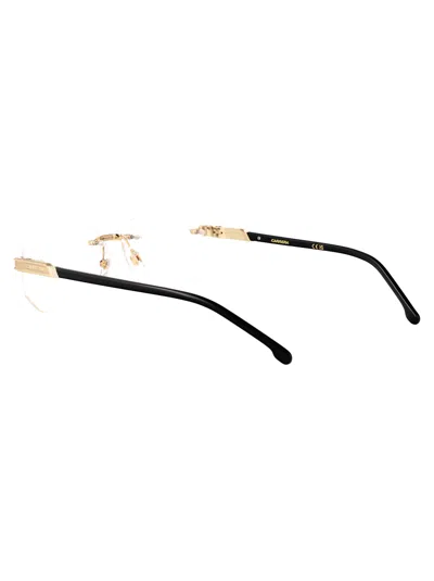 Carrera Gold Blue Metal Glasses In Brown