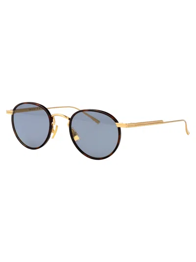 Bottega Veneta Bv1389s Sunglasses In Gold
