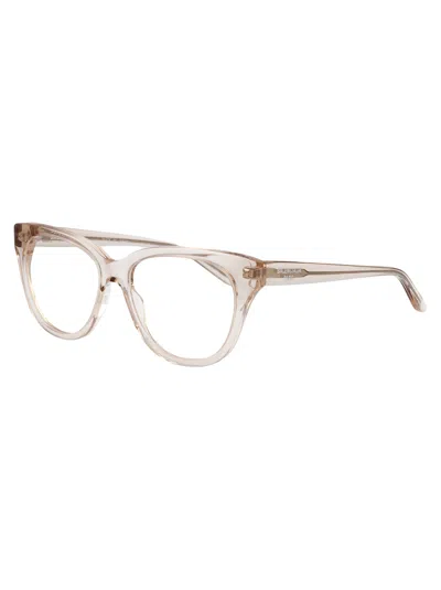 Balenciaga Ivory-ivory-transparent Recycled Acetate Glasses In Transparent