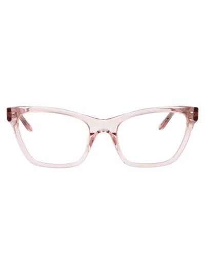 Balenciaga Pink-pink-transparent Recycled Acetate Glasses In Pink