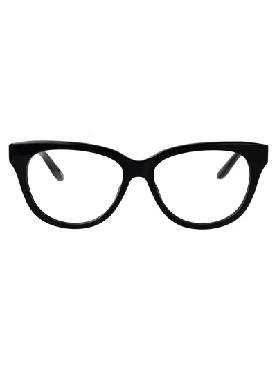 Balenciaga Black-black-transparent Recycled Acetate Glasses In Black