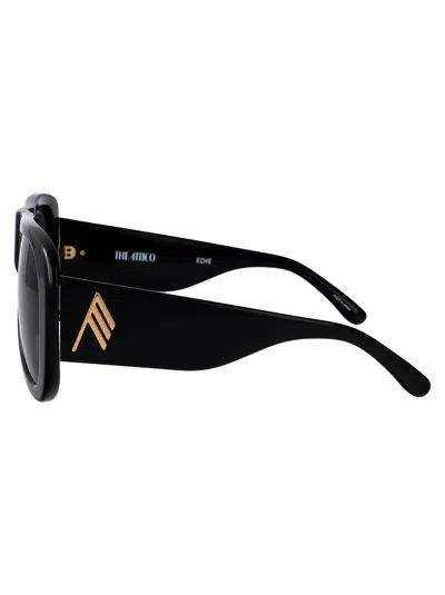 Attico Edie Sunglasses In Black