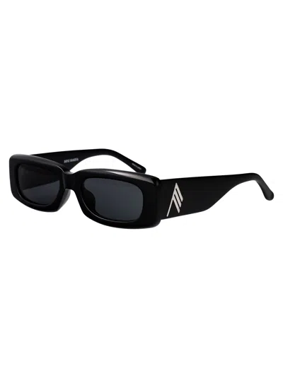 Attico Mini Marfa Sunglasses In Black