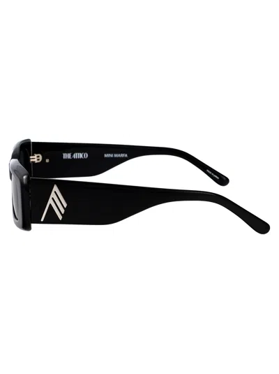 Attico Mini Marfa Sunglasses In Black
