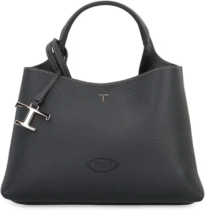 Tod's Handbag Micro In Leather In Black