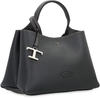 Tod's Handbag Micro In Leather In Black