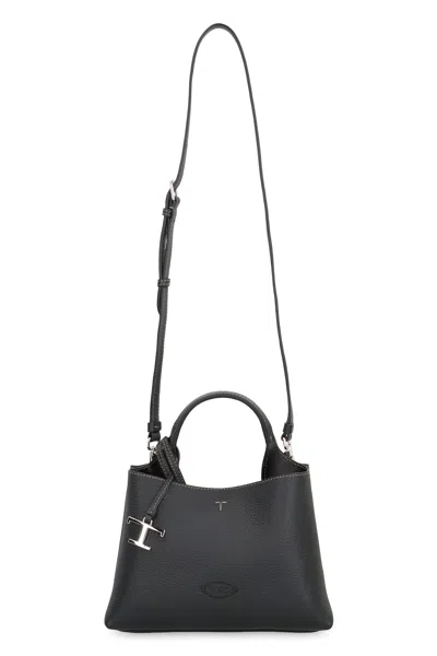 Tod's Handbag Micro In Leather In Black