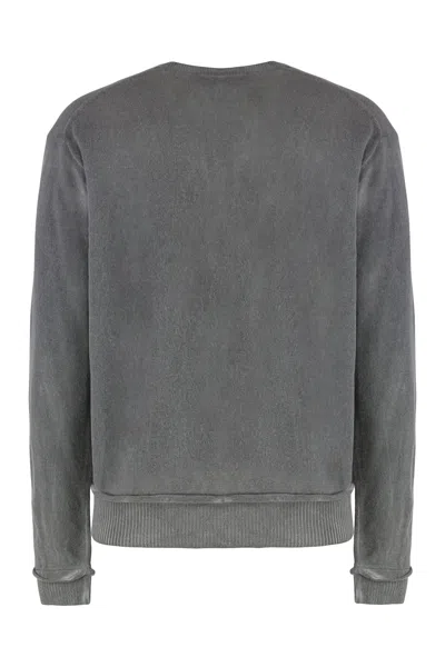 Our Legacy Parallel Sweater In Wool With V-neck In Gray