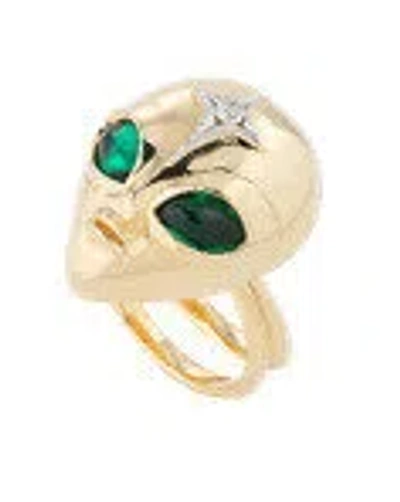Sybarite She`s An Alien Ring In Gold