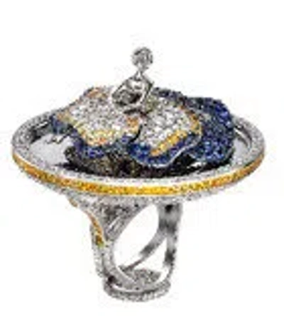 Sybarite Viola Ring In Gold