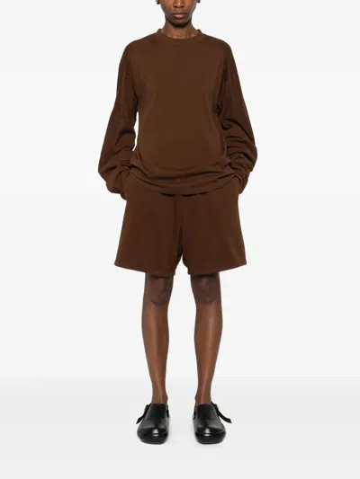 Entire Studios Long-sleeve Sweatshirt In Brown