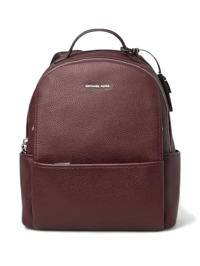 Michael Kors Zip-fastening Backpack In Red