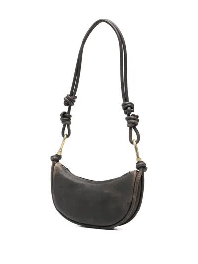 Simkhai Avery Leather Crossbody Bag In Brown