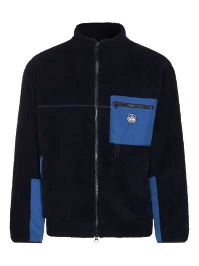 Mauna Kea Modern Jacket With High Collar And Pockets In Black