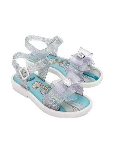 Mini Melissa Mar Sandals In White