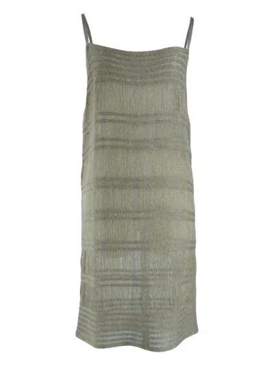 Pre-owned Missoni Sleeveless Dress In Neutral