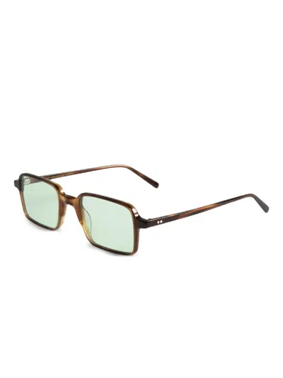 Moscot Shindig Square-frame Sunglasses In Brown