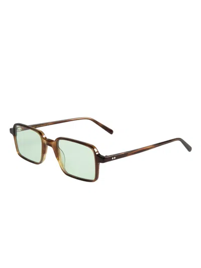 Moscot Shindig Square-frame Sunglasses In Brown