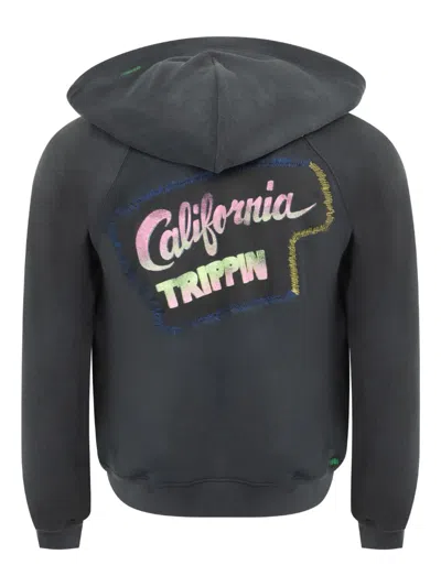 Nahmias California Tripping Girlfriend Zip-up Hoodie In Animal Print