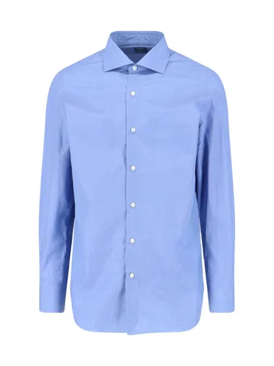 Finamore 1925 Finamore Shirts In Blue