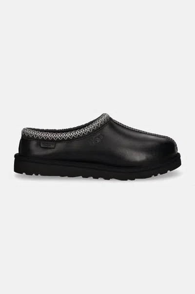 Ugg M Tasman Lthr Regen Shoes In Black