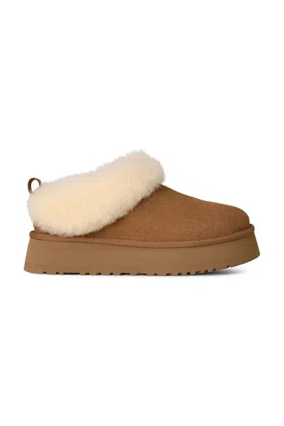 Ugg Tazzelle Logo Patch Slippers In Brown