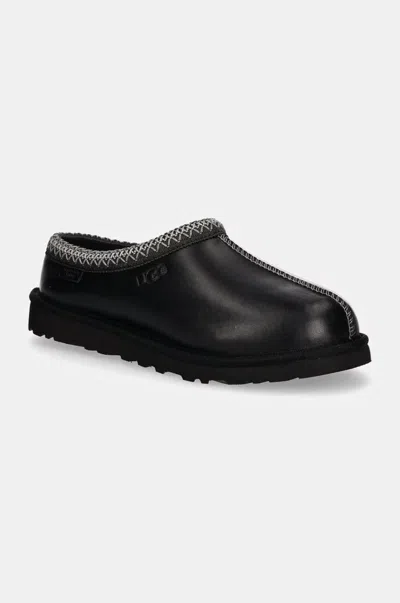 Ugg M Tasman Lthr Regen Shoes In Black