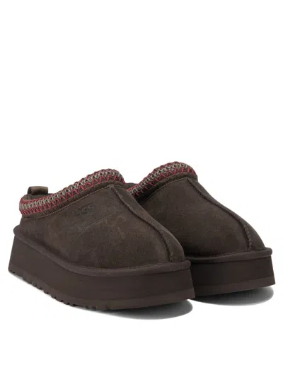 Ugg Tazz Ii Suede Platform Mules In Brown