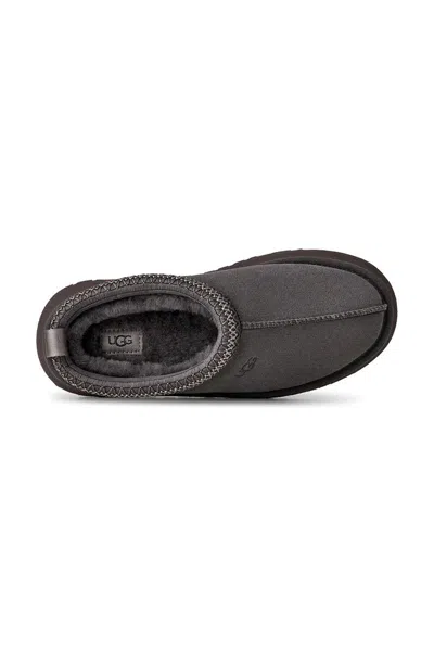 Ugg Tazz Ii Braided Platform Mules In Gray