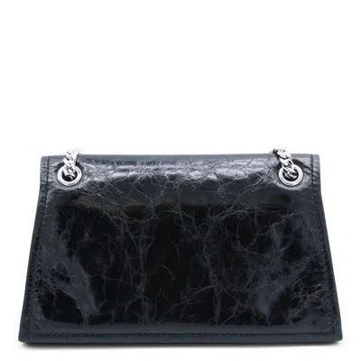 Tory Burch Chain Strap Textured Shoulder Bag In Black