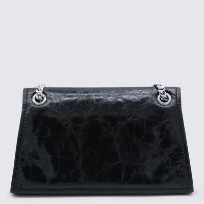 Tory Burch Chain Strap Textured Shoulder Bag In Black