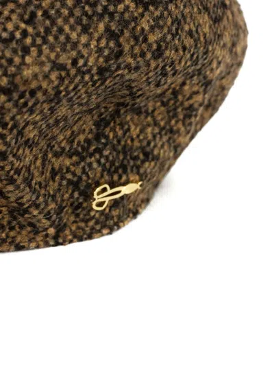 Catarzi Edimburgo Beret In Brown
