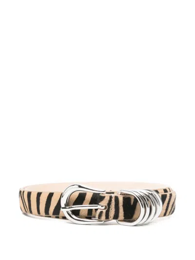 Dehanche Zebra-print Ring Belt In Multi
