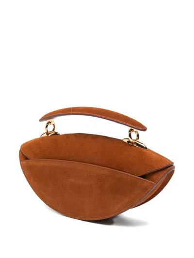 Zimmermann Wavelength Top Handle Chain Tote Bag In Brown