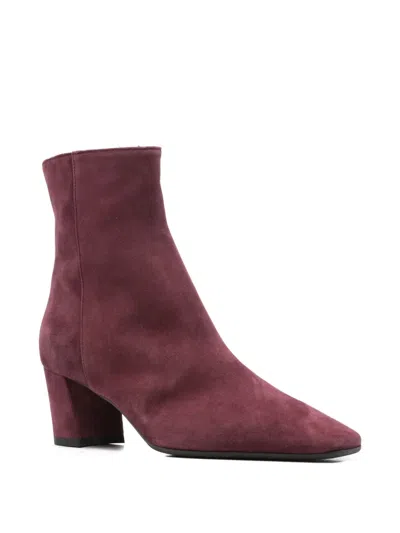 Fabio Rusconi 55mm Saturnia Ankle Boots In Red