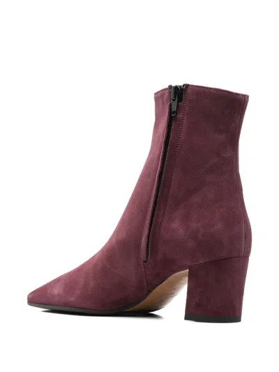 Fabio Rusconi 55mm Saturnia Ankle Boots In Red